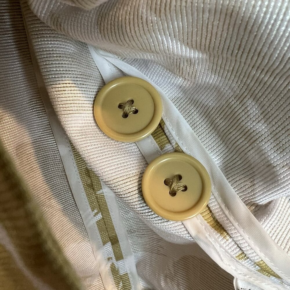 Joan Rivers Raincoat Short Trench Jacket Size Small Double Breasted Belt NWOT - Picture 12 of 16